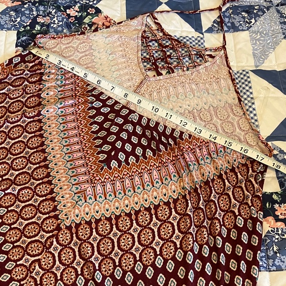 Maurices Multicolor Patterned Halter Top - Picture 5 of 6